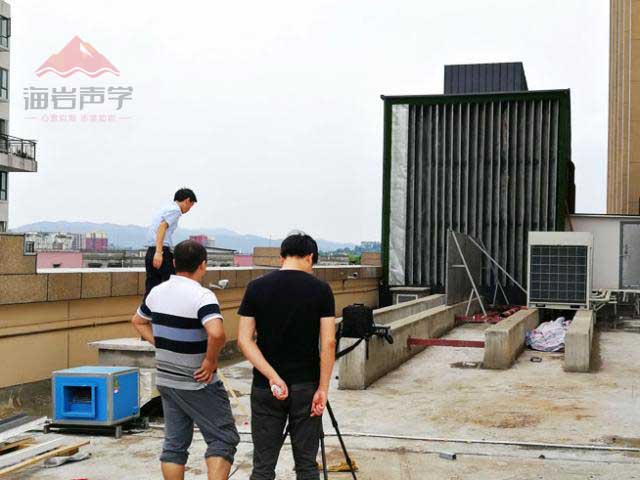 商場(chǎng)冷卻塔降噪